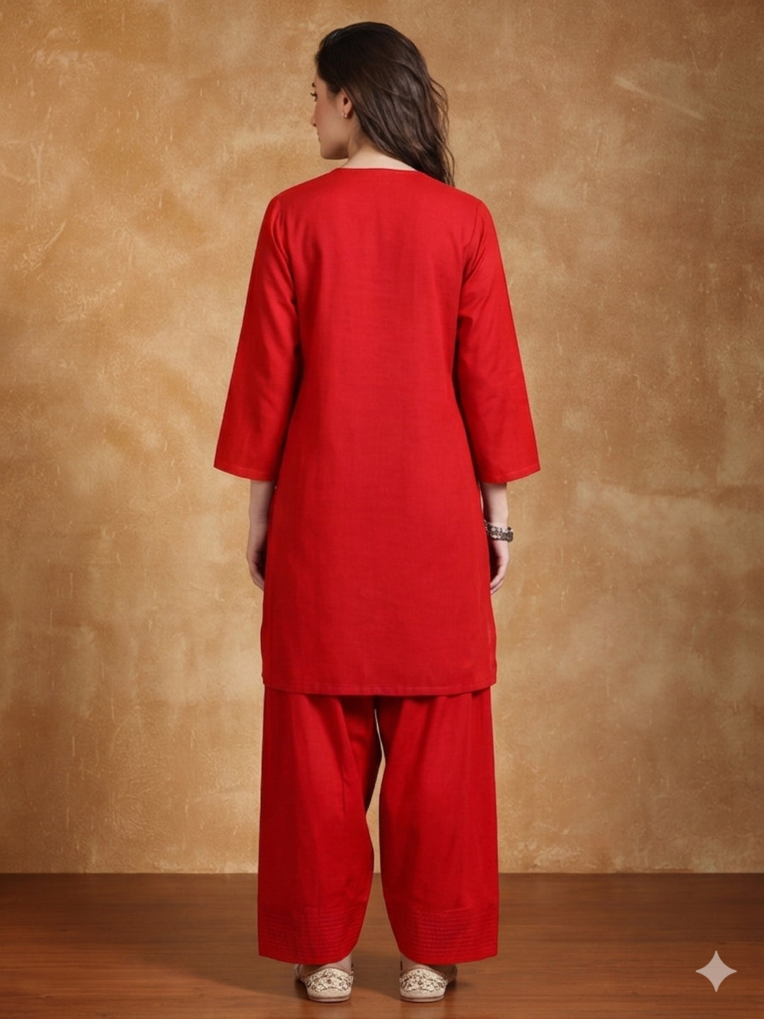 Women solid Loose fit cotton Farsi Salwar