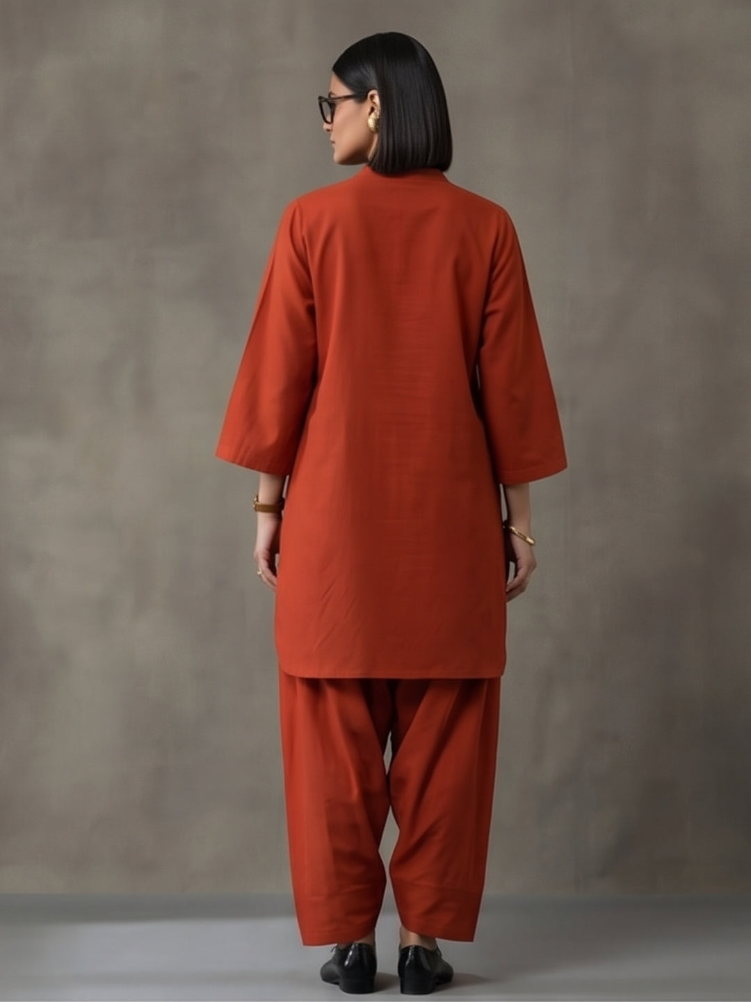 Women solid Loose fit cotton Farsi Salwar