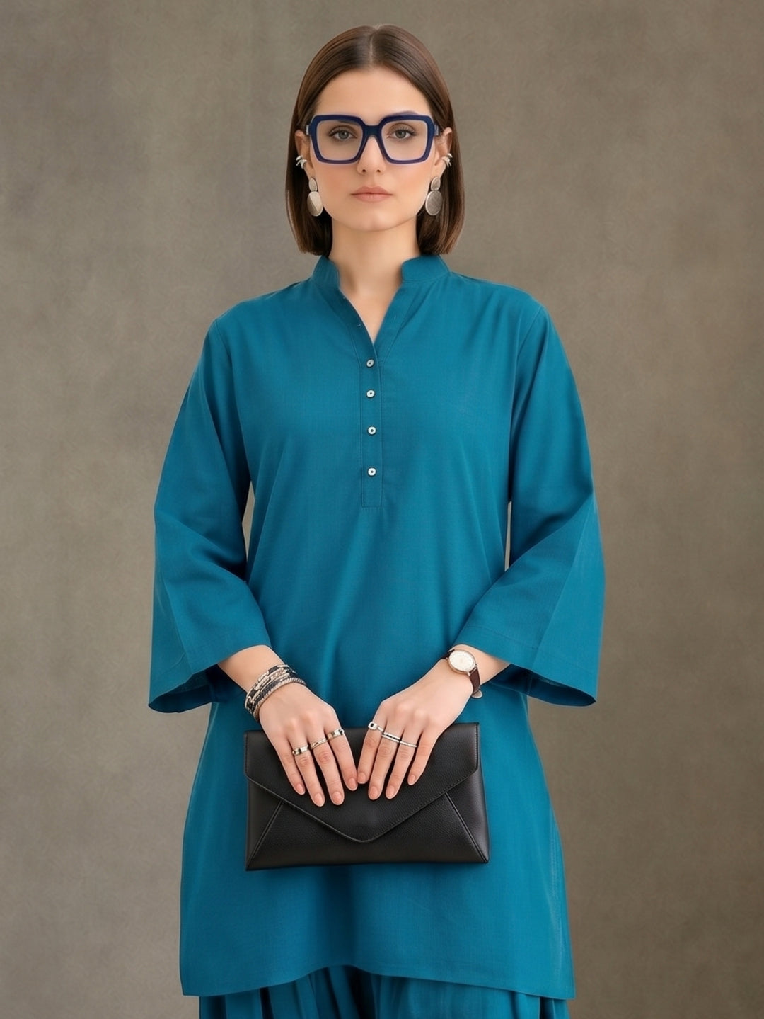 Women solid Loose fit cotton Farsi Salwar