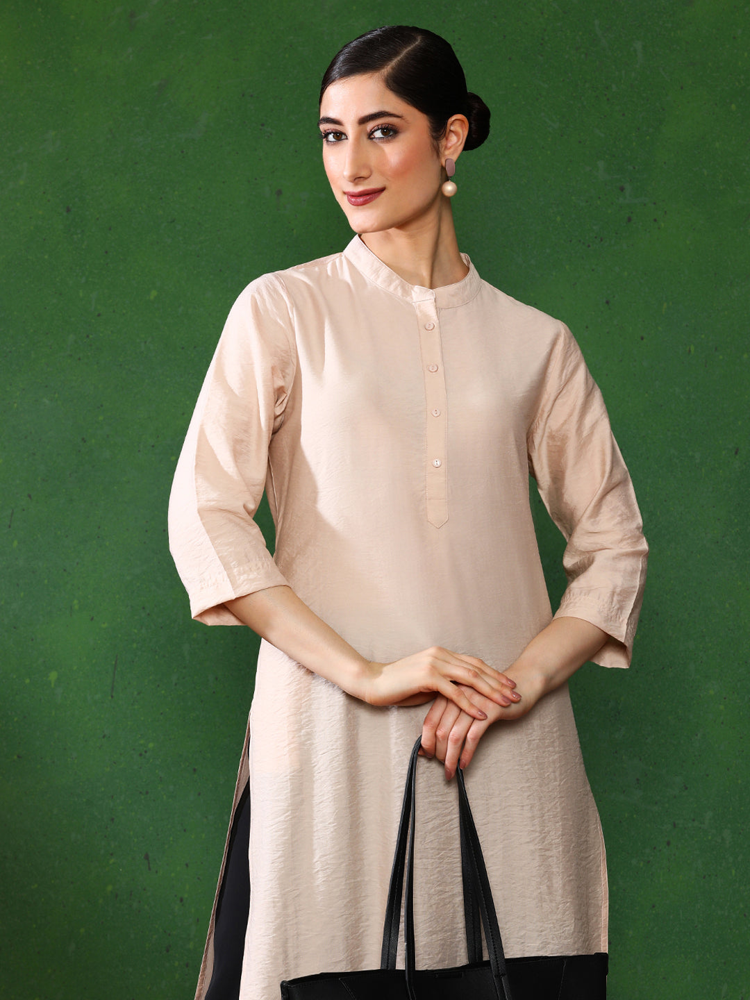 Solid Straight Kurta