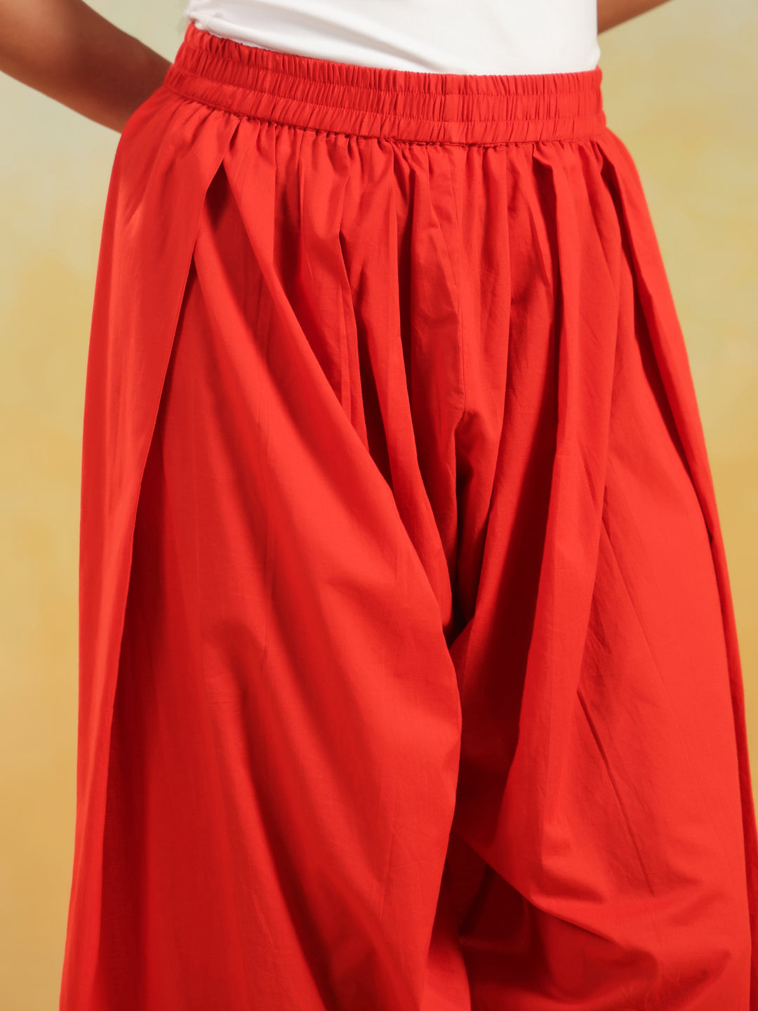 Solid Pure Cotton Farshi Salwar