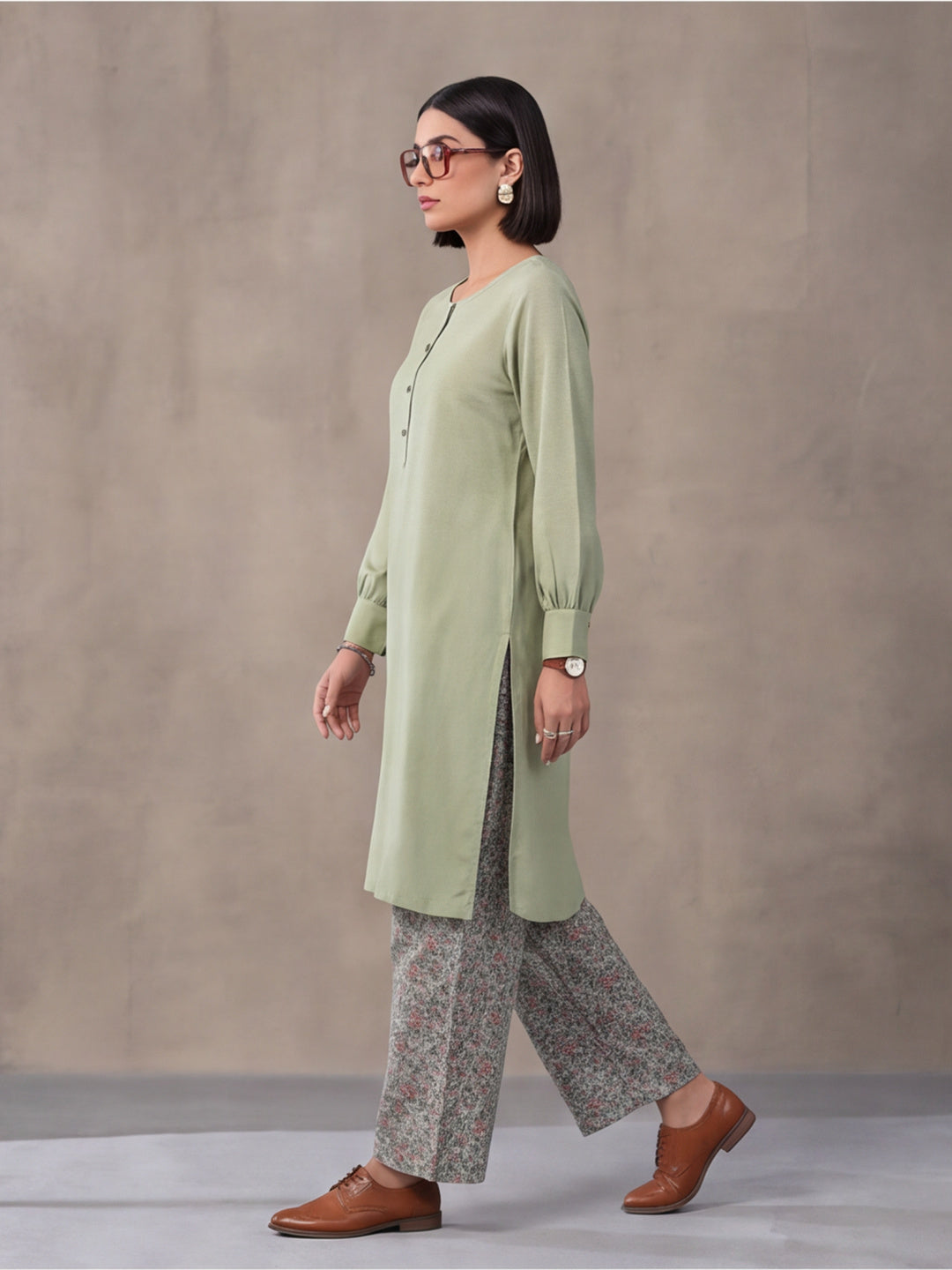 Women Striaght Printed Straight Kurta Sets