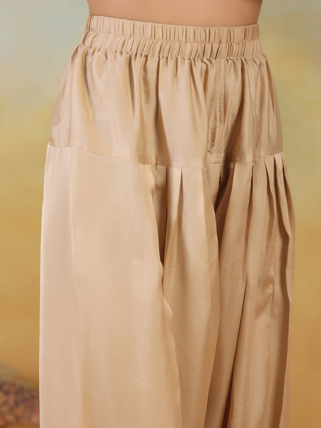 Solid Loose Fit Farshi Salwar