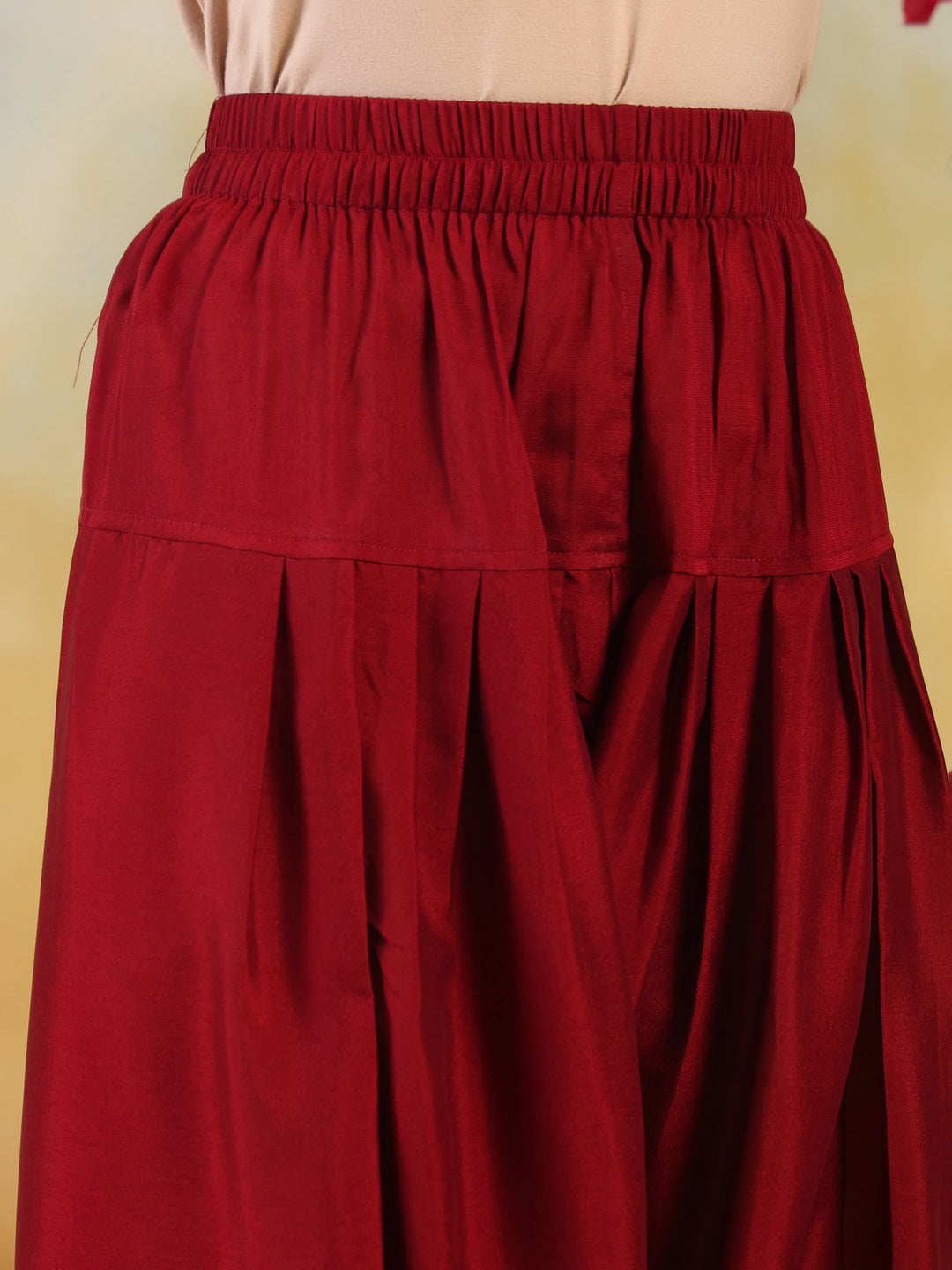 Solid Loose Fit Farshi Salwar