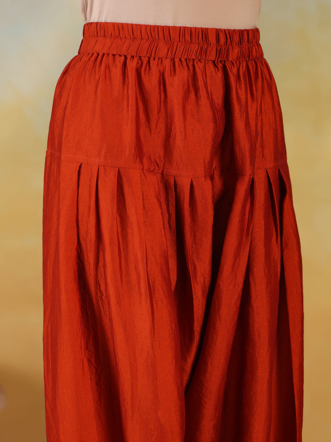Solid Loose Fit Farshi Salwar