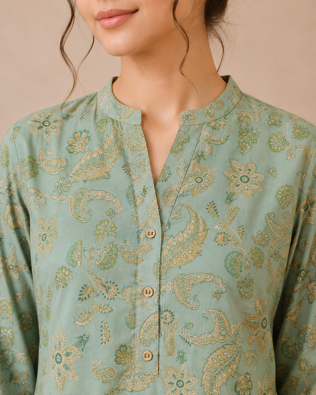 Floral Printed Straight Kurta & Salwar Sets