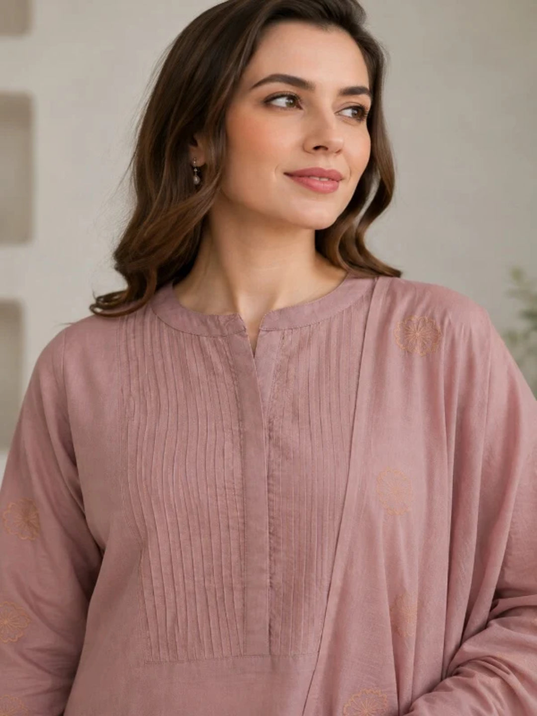 Floral Straight Kurta & Palazzos Sets