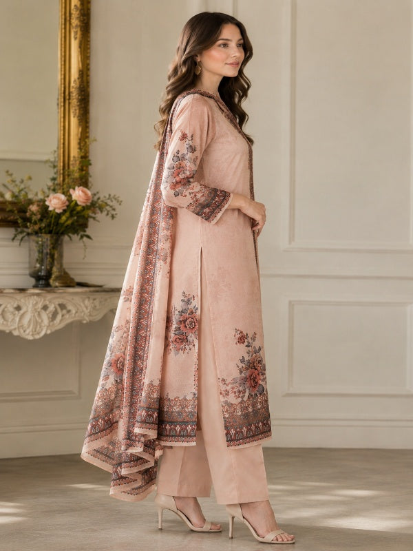 Floral Straight Kurta & Trousers Sets