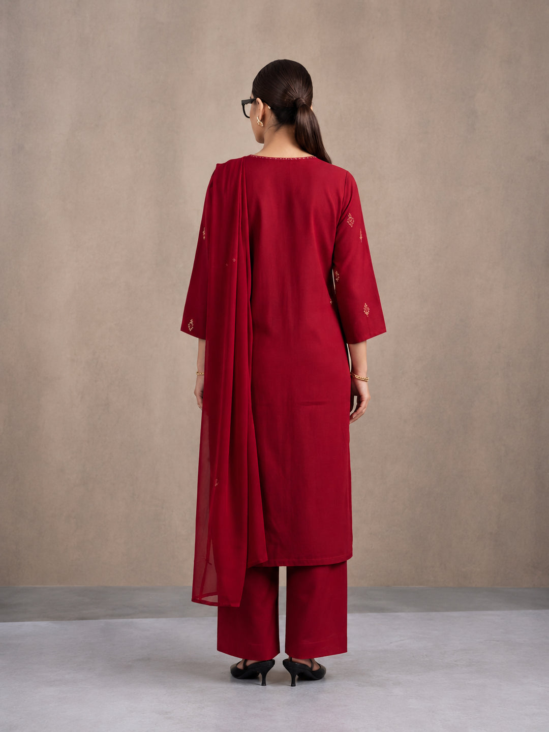 Women Straight Printed Pure Cotton Kurta Sets