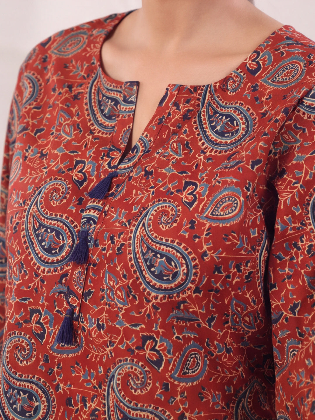Women Straight Printed Pure Cotton Farshi Suit Sets