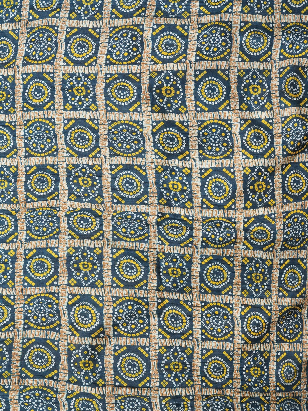 Teal Blue Unstitched Zari Silk Blend Dress Material With Dupatta