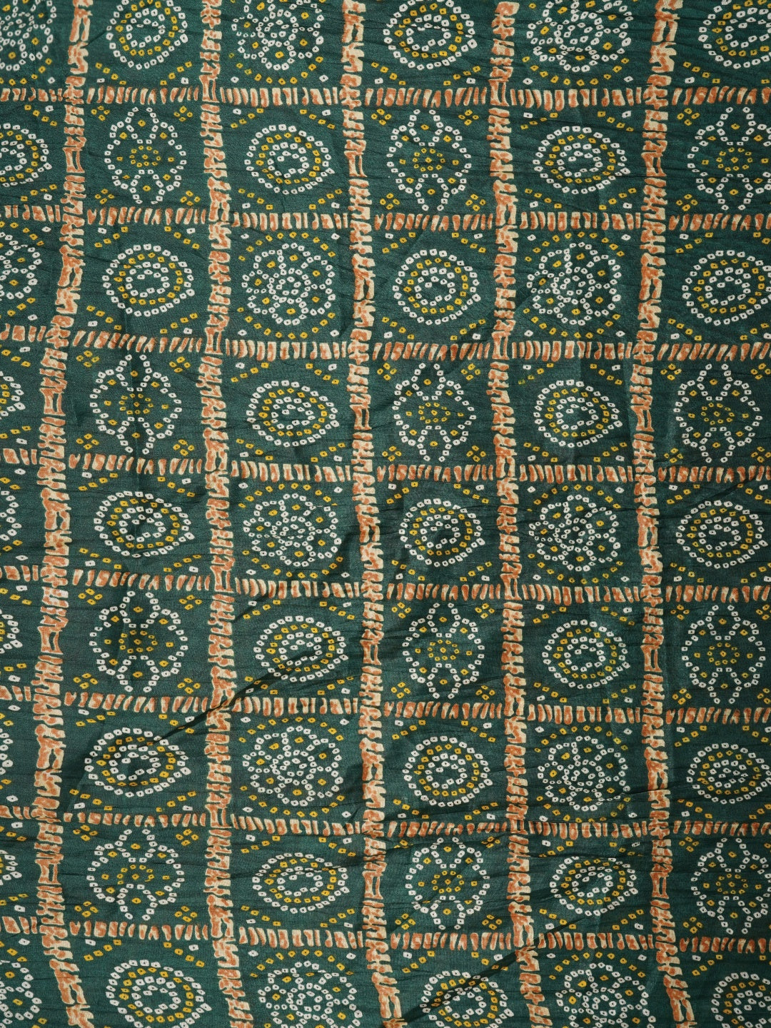 Green Unstitched Zari Silk Blend Dress Material With Dupatta