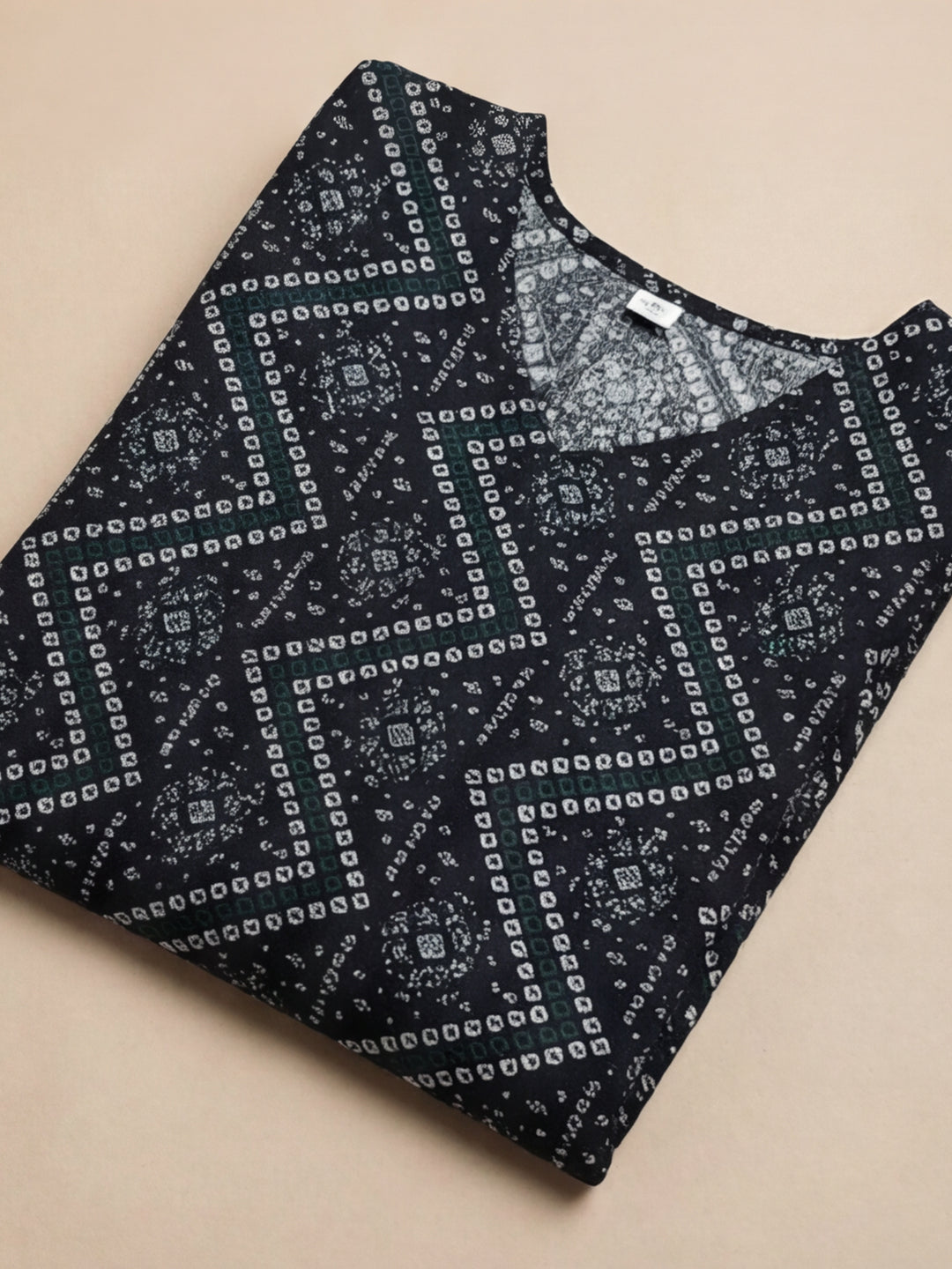 Floral Printed Straight Kurta