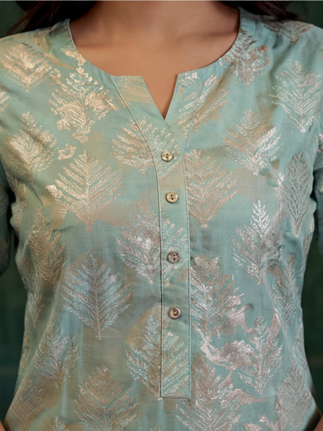 Bandhej Printed Modal Muslin Kurta