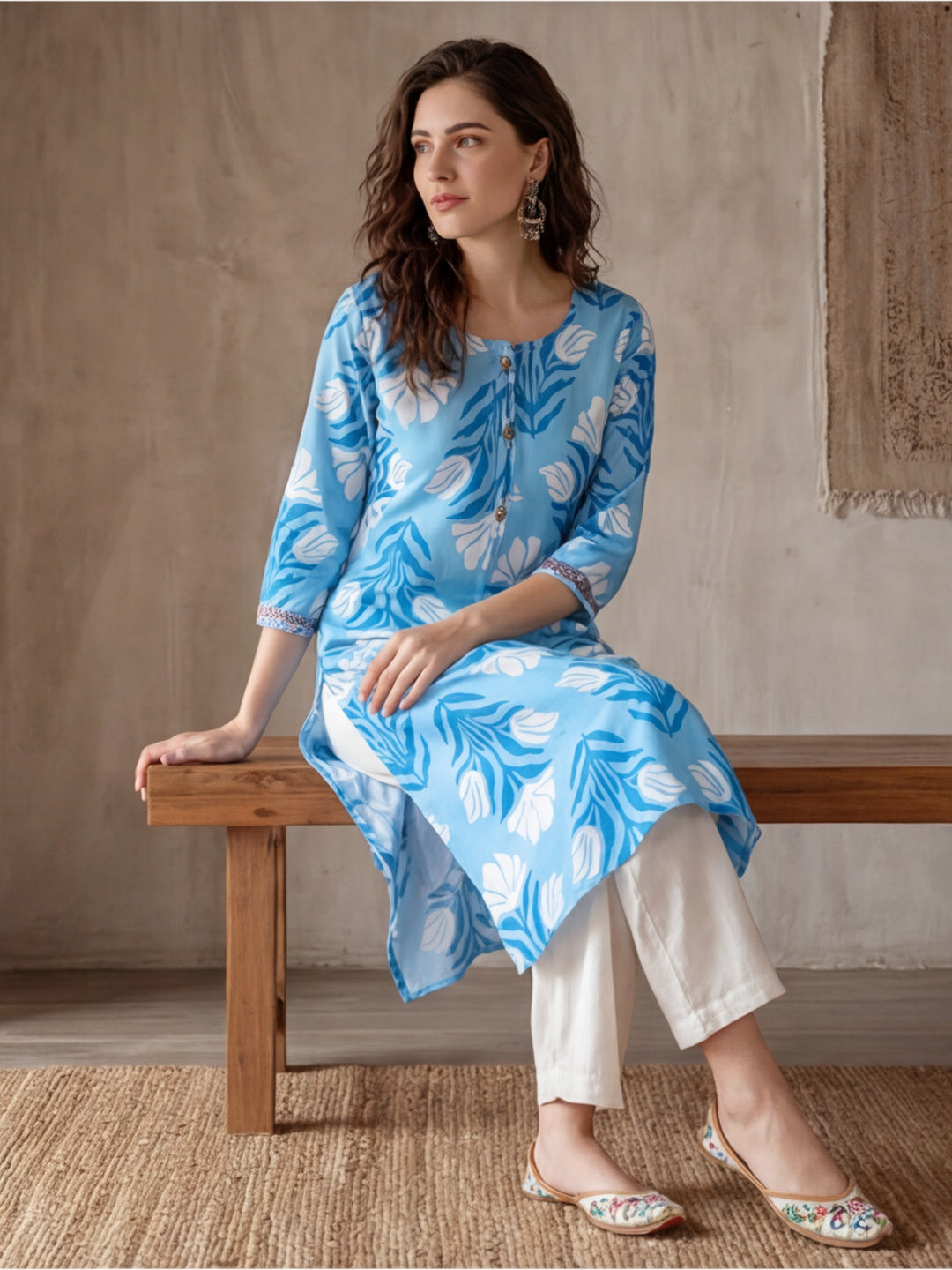 Women Floral Printed Kurta