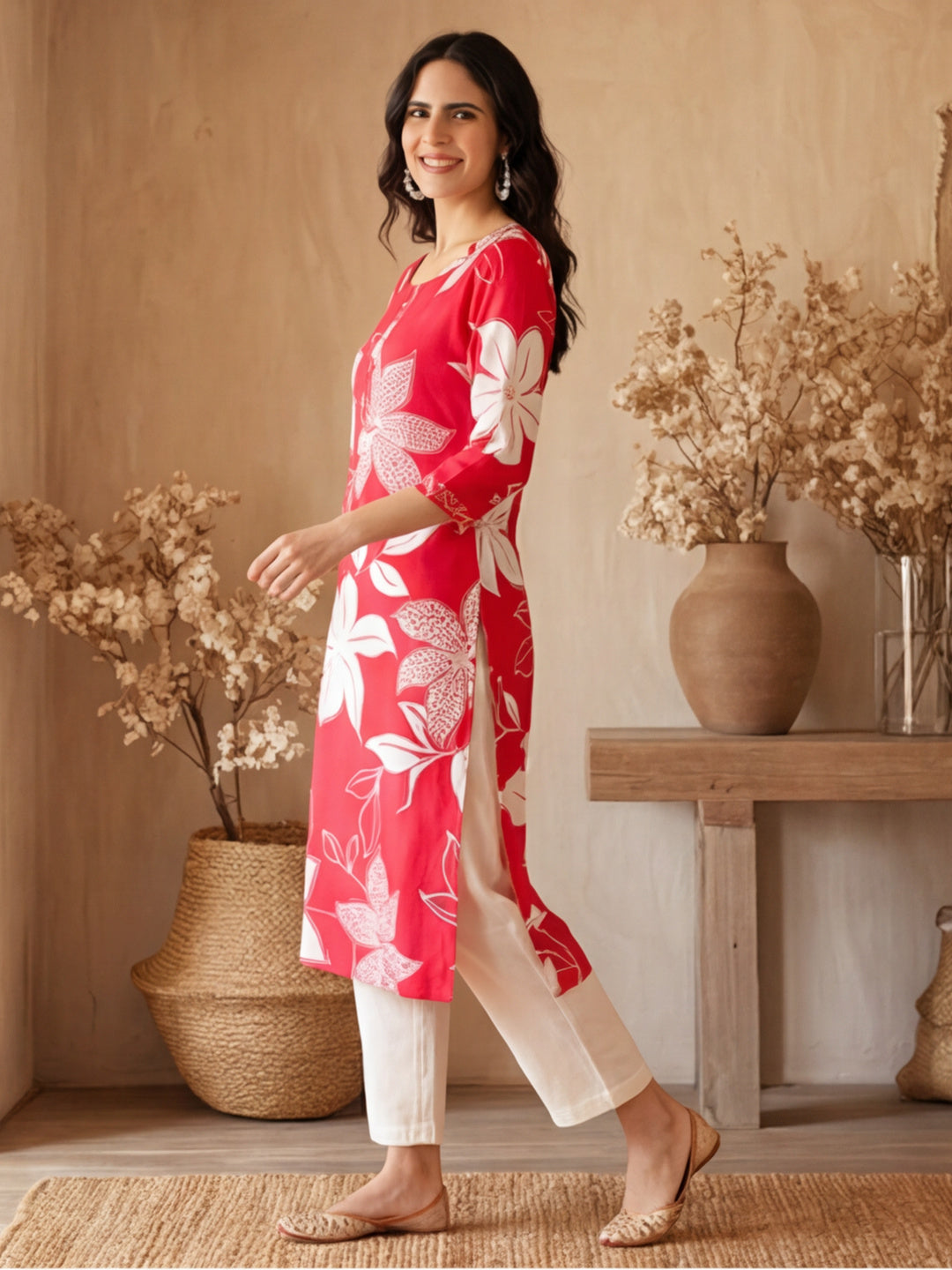 Women Floral Printed Kurta