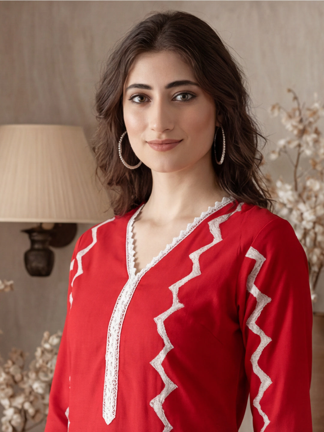 Floral Printed Straight Kurta