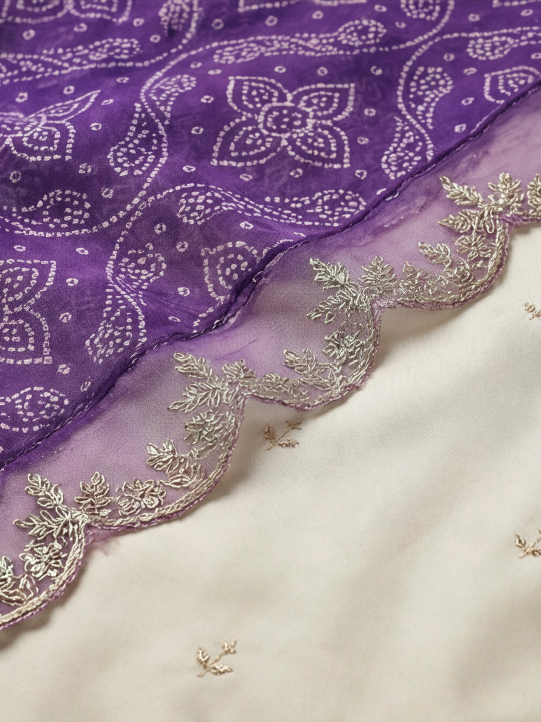 Floral Embroidered Straight Kurta & Trousers Sets