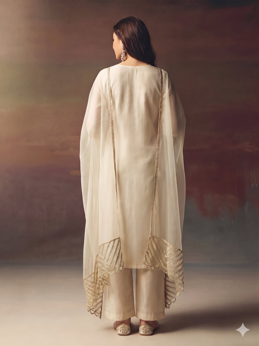 Kurta With Pant & Dupatta Ethnic Kurta Set For Women
