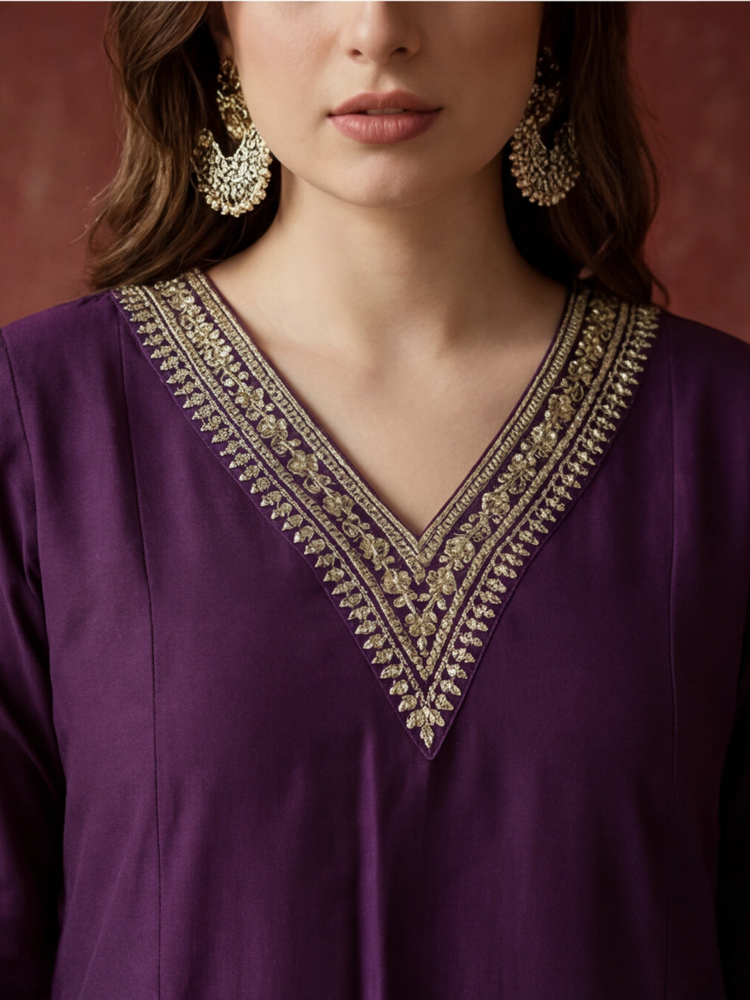 Kurta With Pant & Dupatta Ethnic Kurta Set For Women