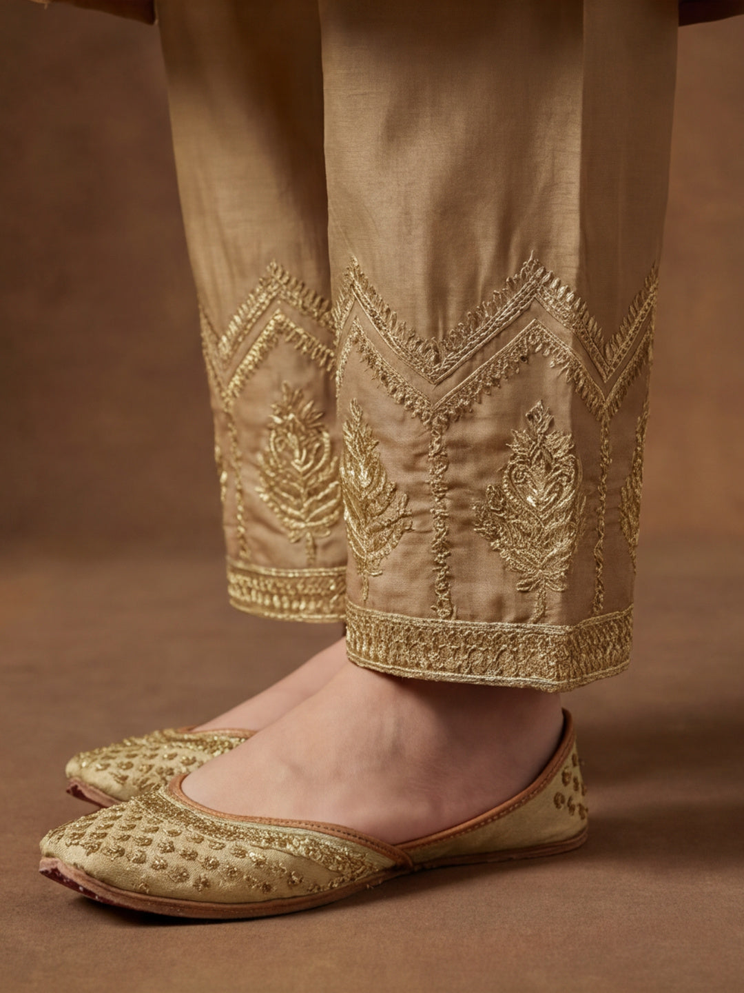 Kurta With Pant & Dupatta Ethnic Kurta Set For Women