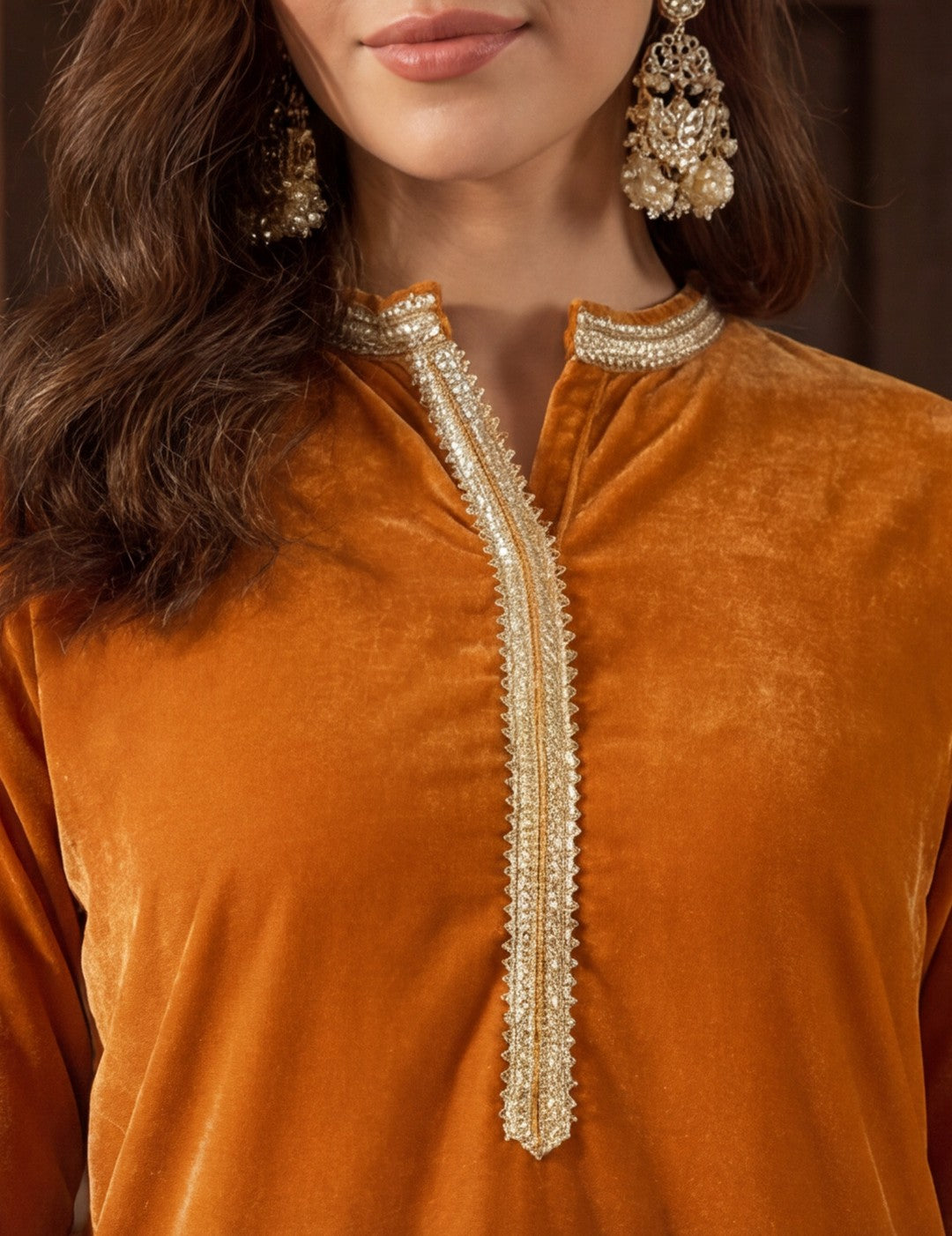 Kurta With Pant & Dupatta Ethnic Kurta Set For Women