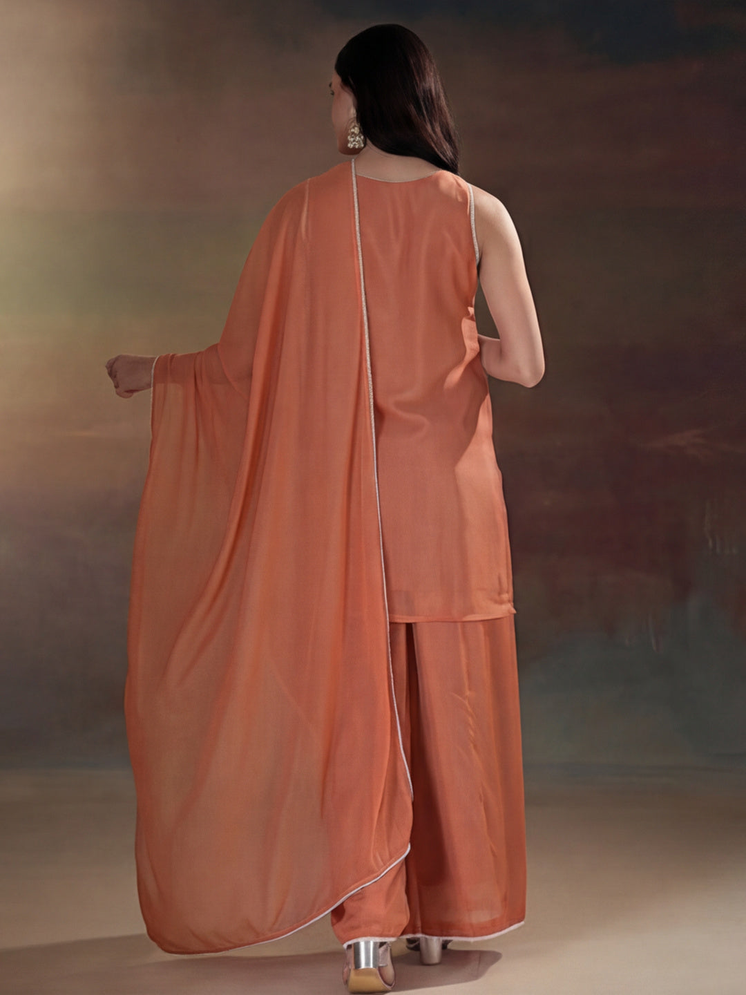Kurta With Pant & Dupatta Ethnic Kurta Set For Women