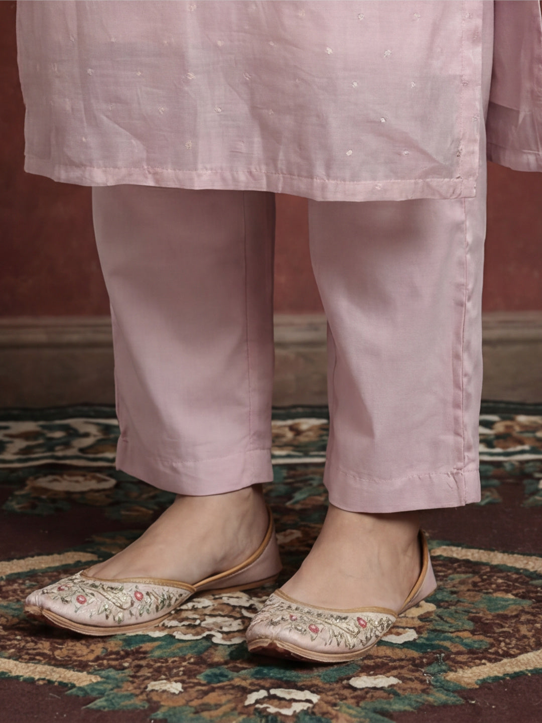Kurta With Pant And Dupatta Set For Women