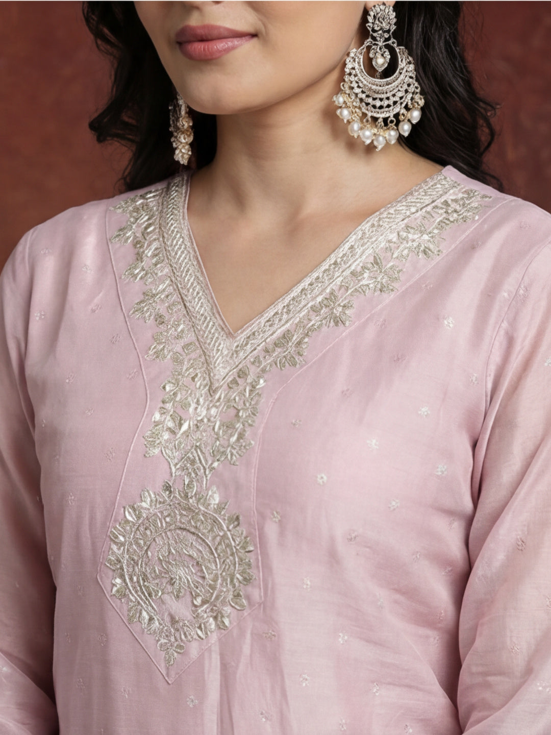 Kurta With Pant And Dupatta Set For Women