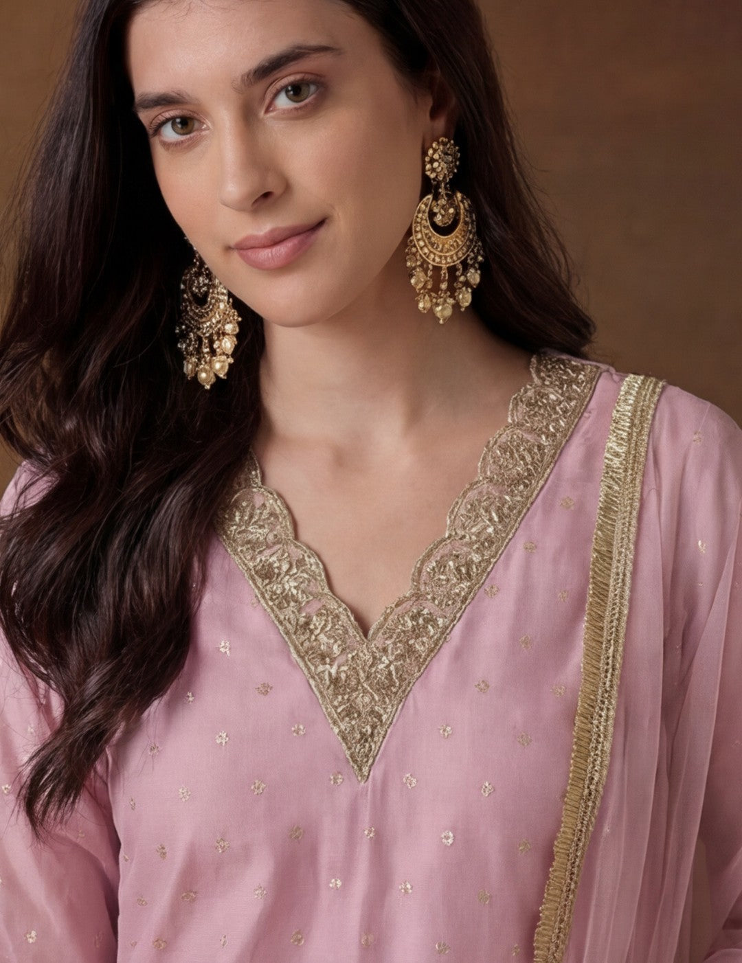 Kurta With Pant And Dupatta Set For Women