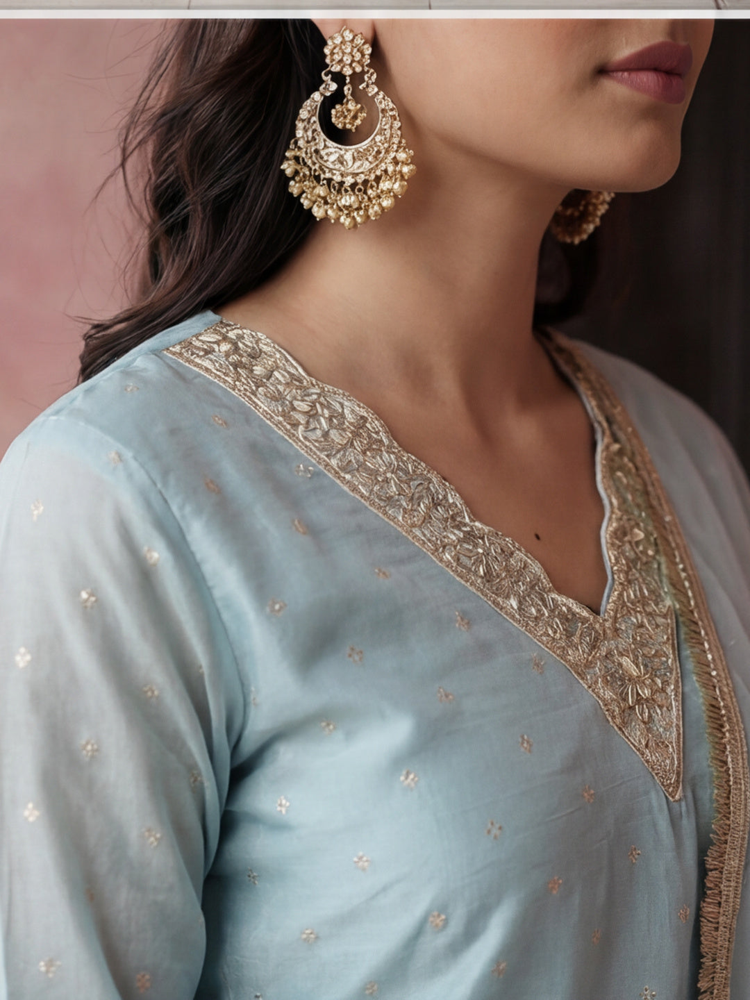 Kurta With Pant And Dupatta Set For Women