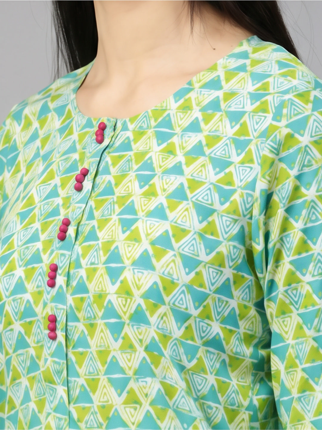 Women Floral Print Pure Cotton Straight Kurta Sets