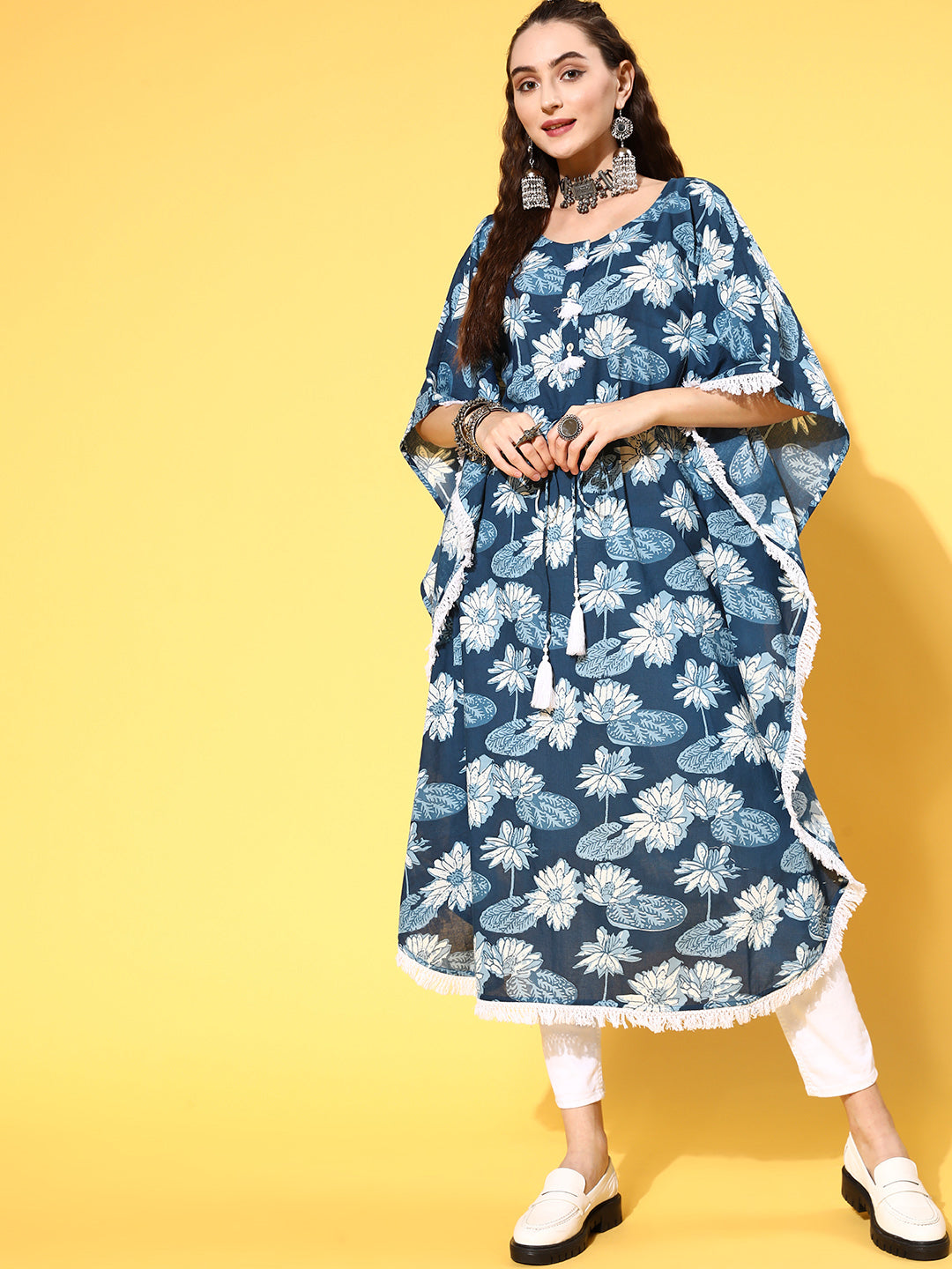 Kaftan Printed Kurta set For All Occasions Online