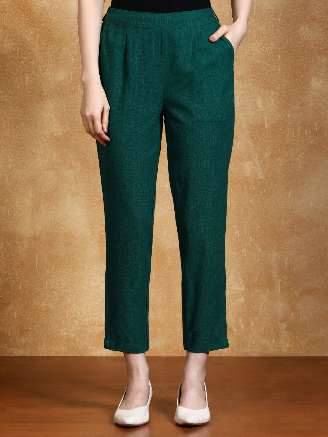 Get Slim Fit Trousers For Women