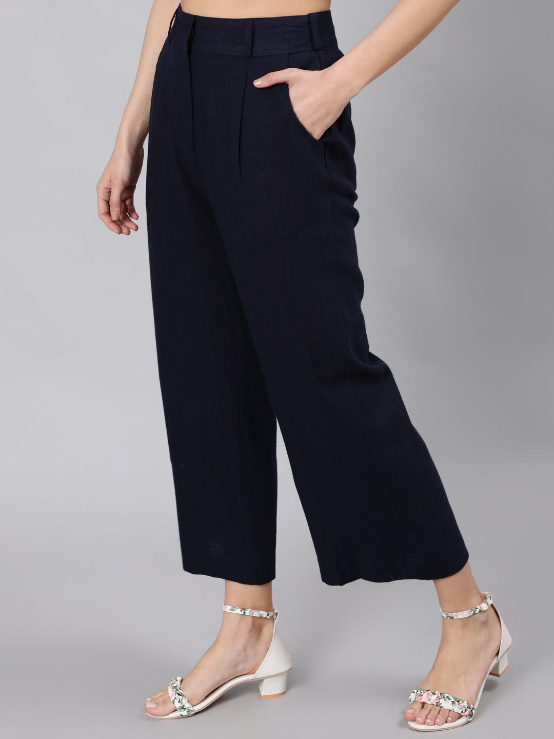 Shop parallel pants with crop top