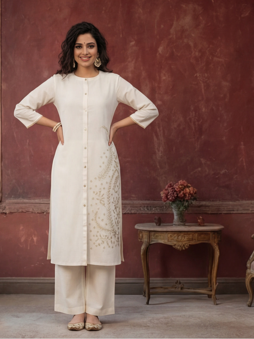 Kurta With Pant Set For Women
