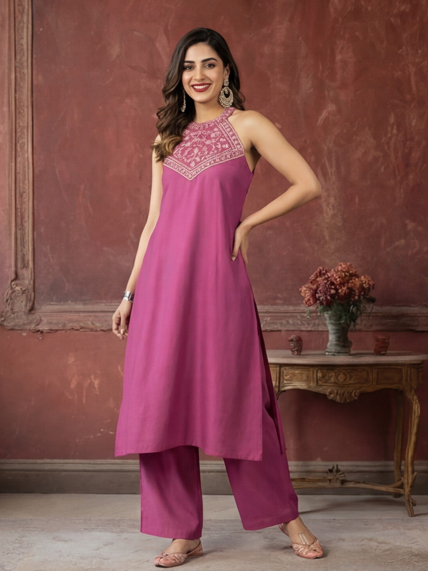 Kurta With Pant Set For Women
