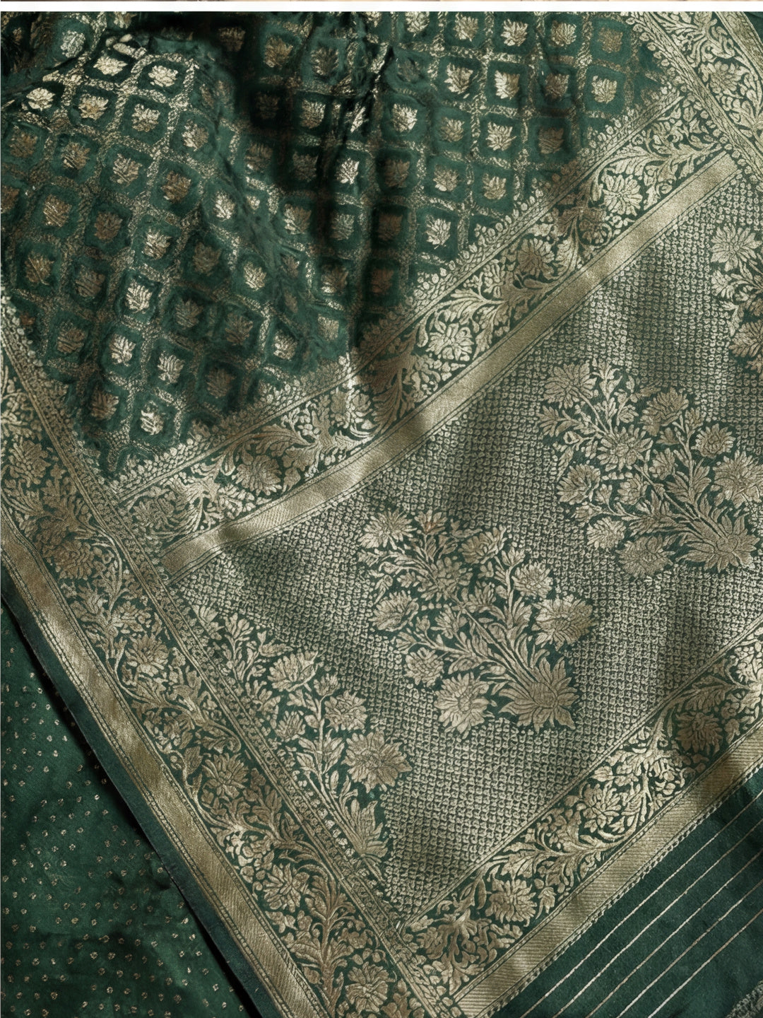 Silk Banarasi Zari Woven Saree