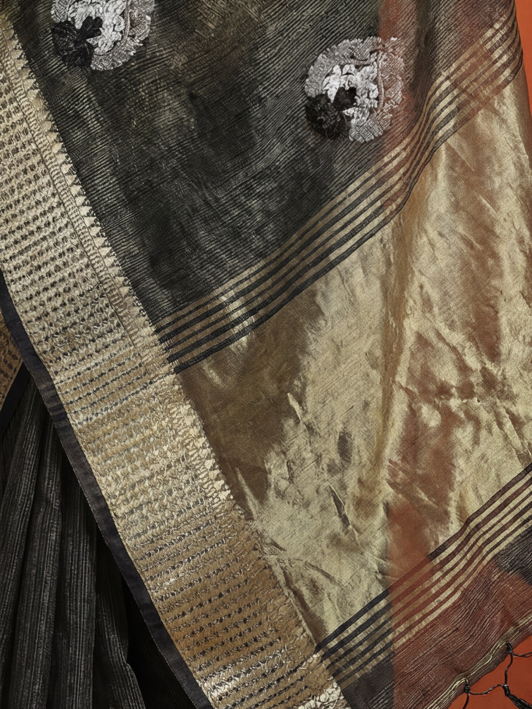 Zari Woven Party Wear Organza Saree
