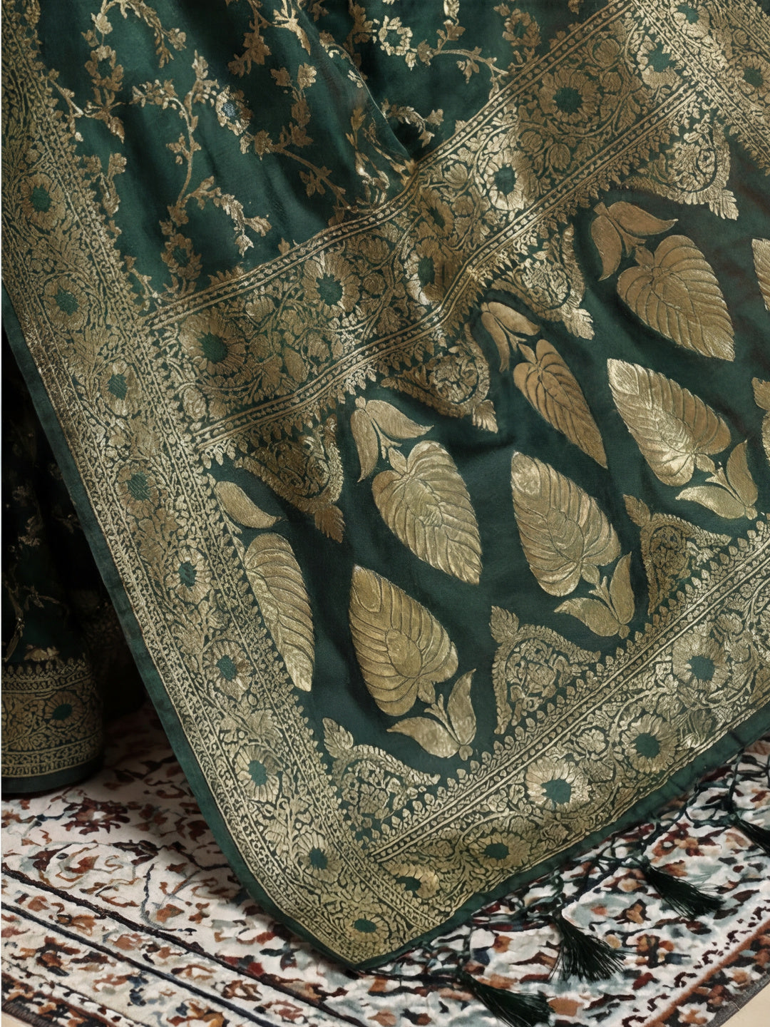 Silk Banarasi Zari Woven Saree