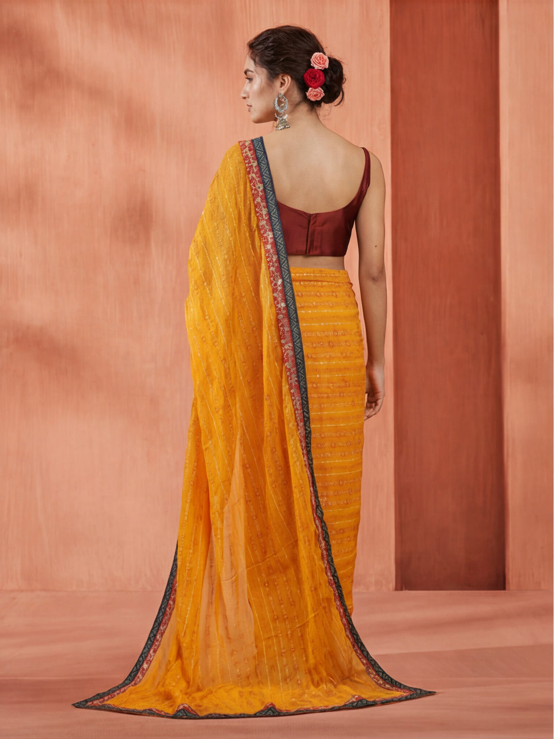 Printed Lightweight Georgette Saree