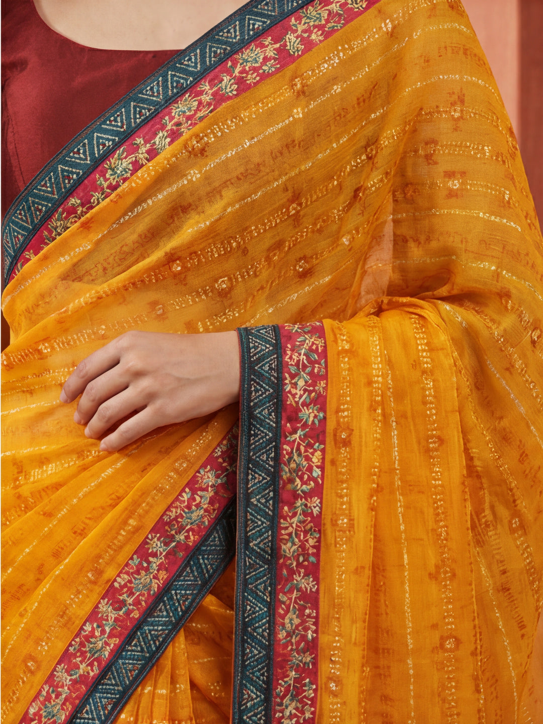 Printed Lightweight Georgette Saree