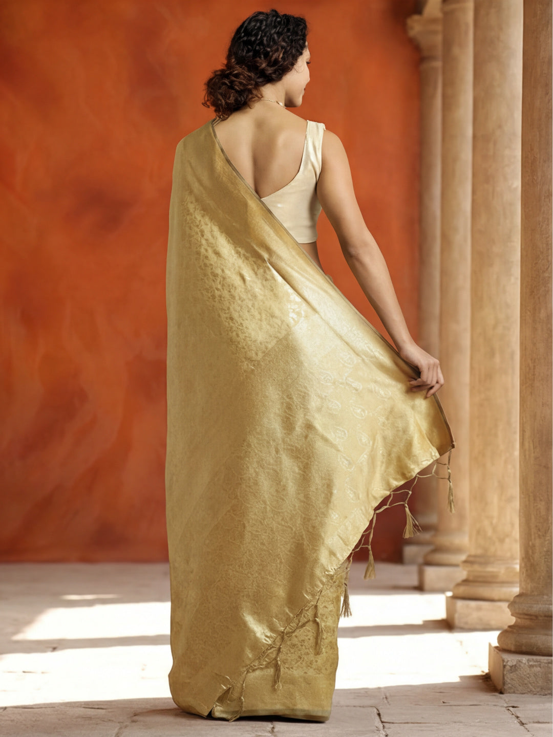 Silk Banarasi Zari Woven Heavy Saree