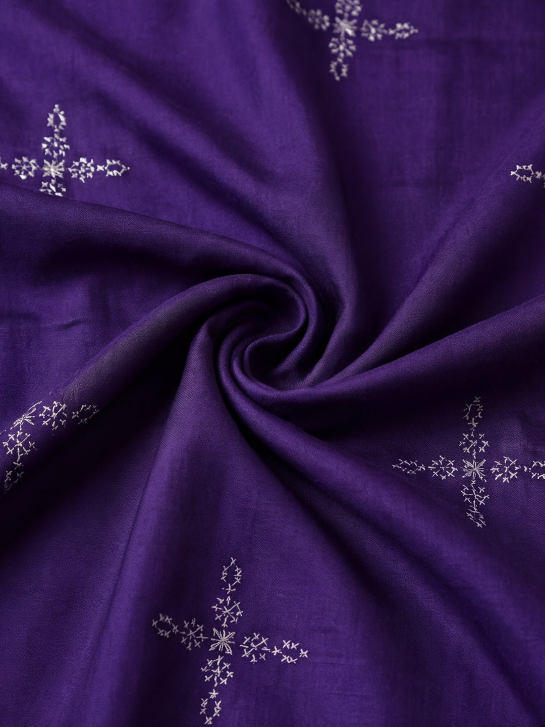 Floral Muslin Cotton Saree with Unstiched Blouse
