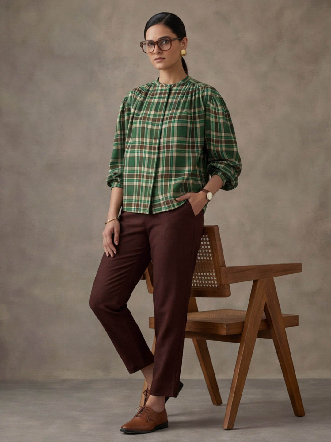 Women Cotton Regular Trouser