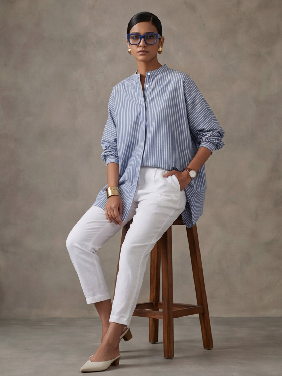 Women Cotton Regular Trouser