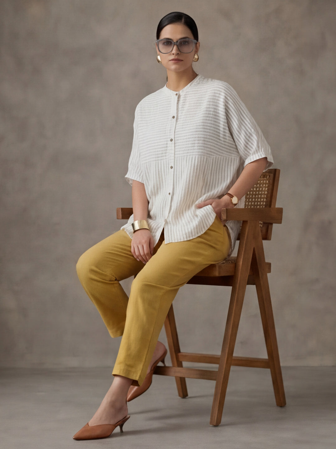 Women Cotton Regular Trouser