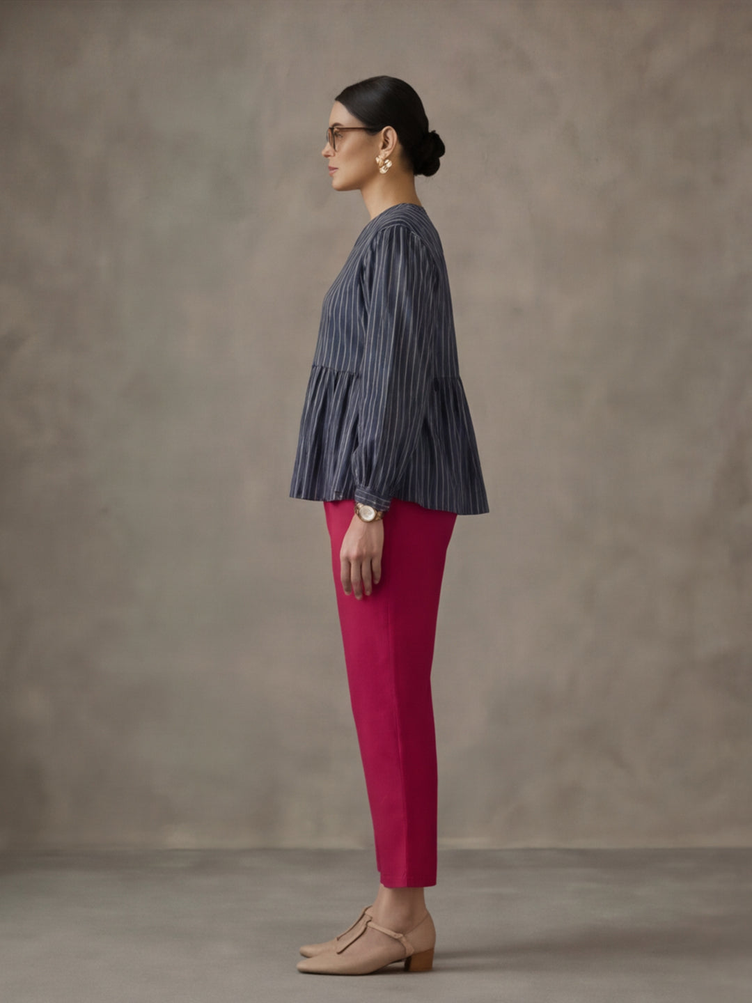 Women Cotton Regular Trouser
