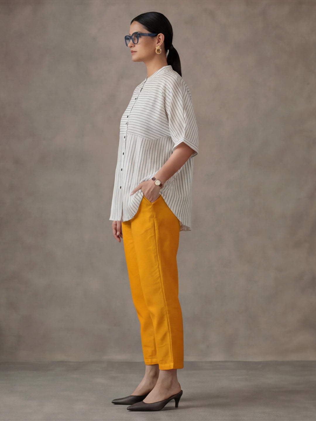 Women Cotton Regular Trouser