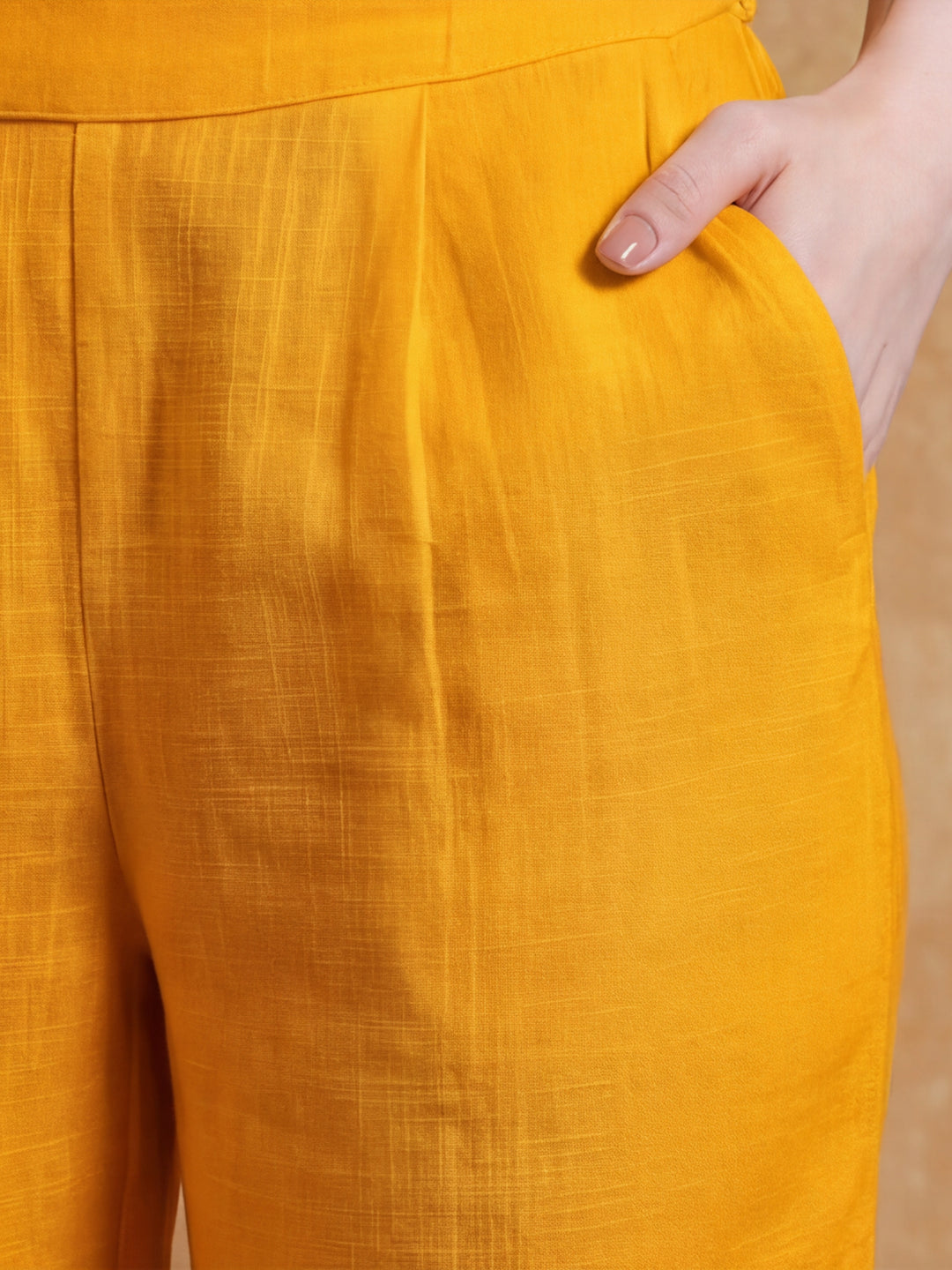 Women Cotton Regular Trouser
